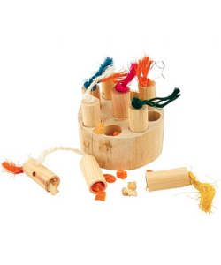 Hide and Treat Puzzle Parrot Toy